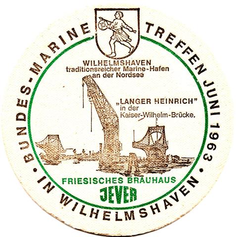 jever fri-ni jever export 3b (rund215-langer heinrich 1963-schwarzgr�n)